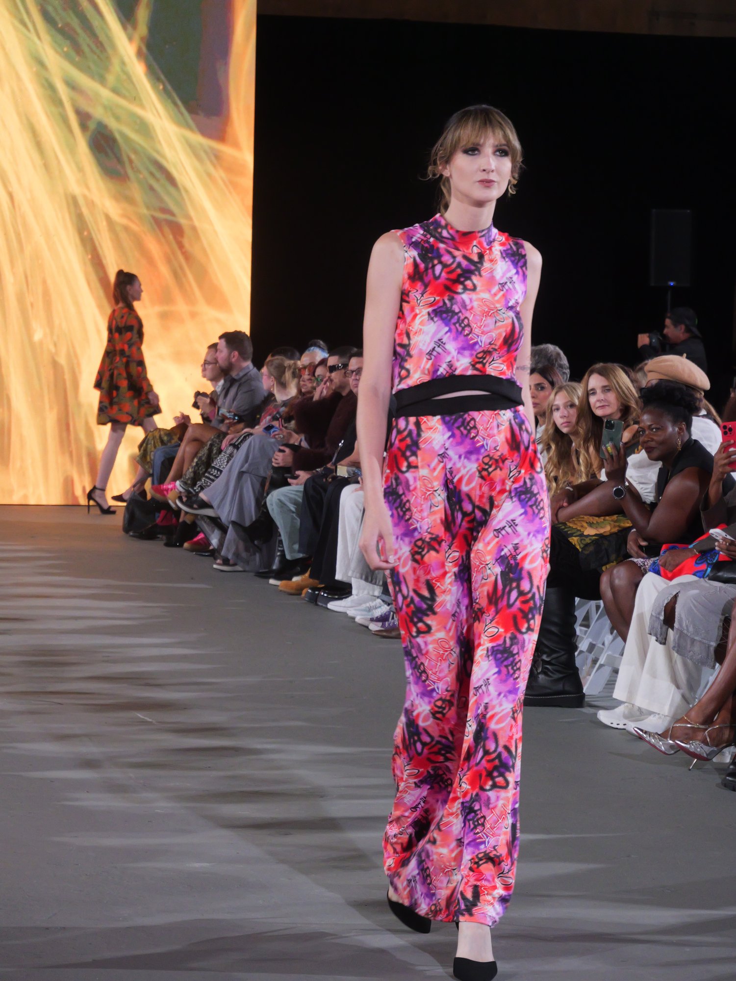 Another Sewreffic look on the Bureau LA Fashion Week runway