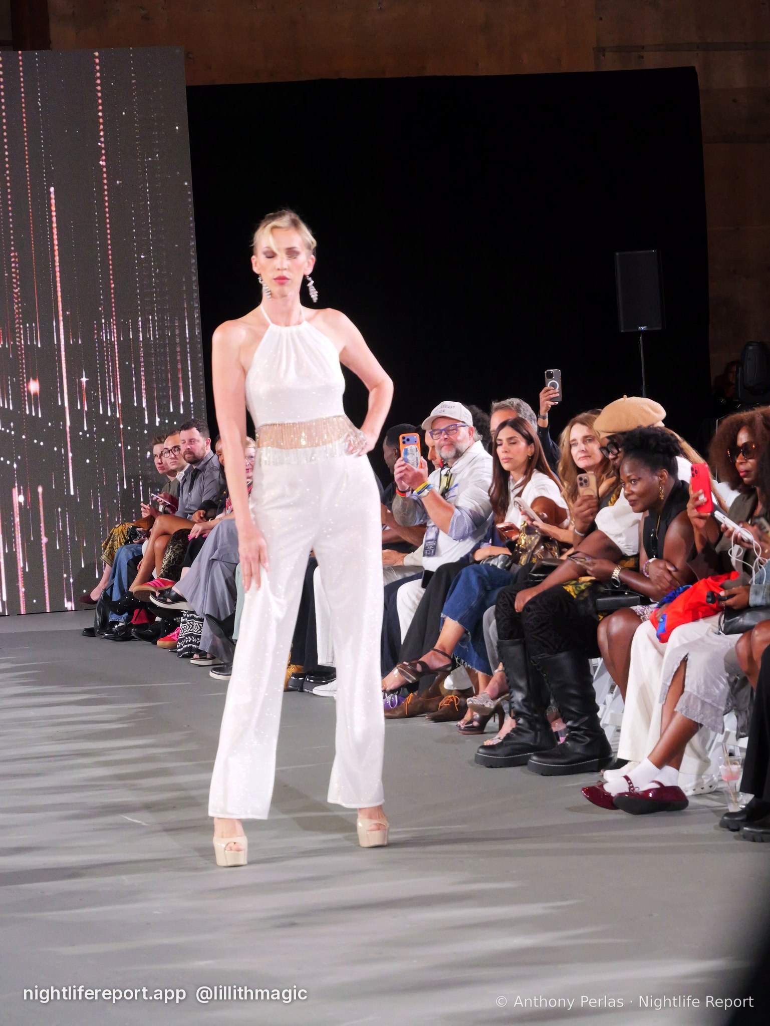 Deborah Beaumont Designs look 7 on the runway at The Bureau Fashion Week LA, Day 1 Opening, Oct 2026