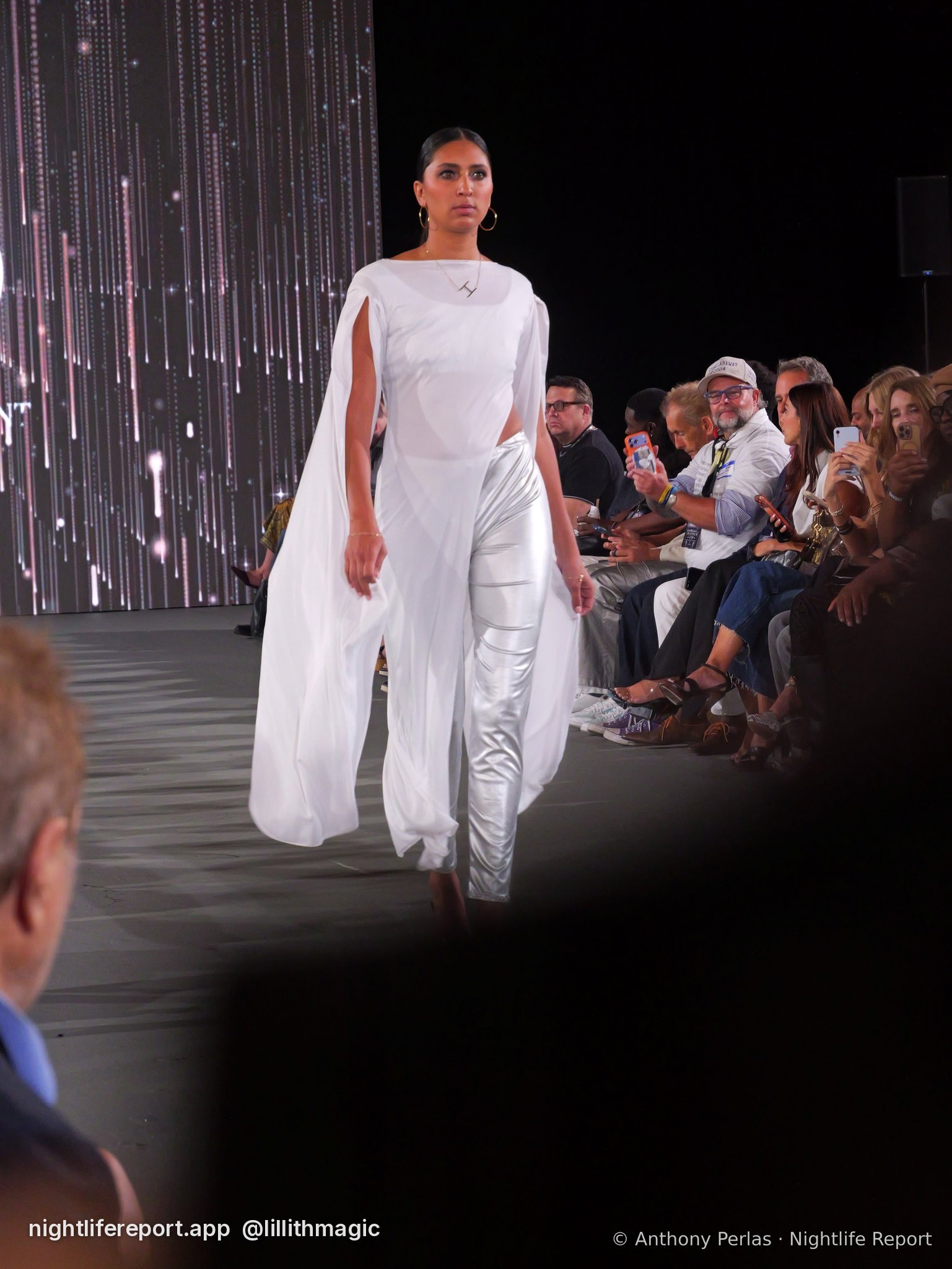 Deborah Beaumont Designs look 9 on the runway at The Bureau Fashion Week LA, Day 1 Opening, Oct 2026