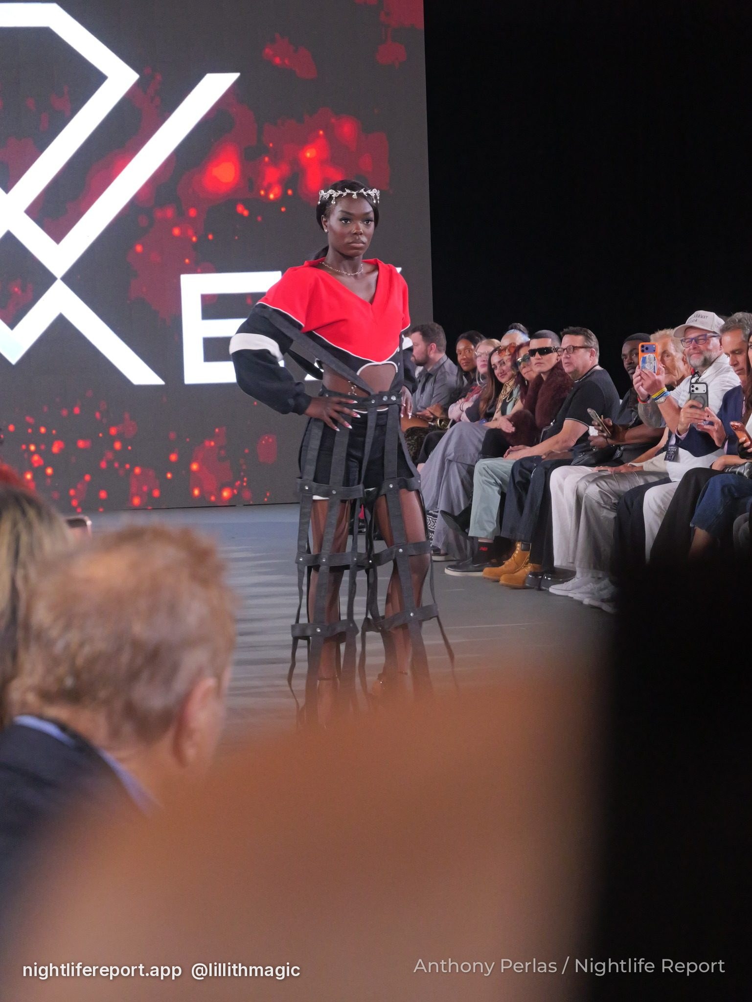 Dimez look on the runway, The Bureau Fashion Week LA, October 2026