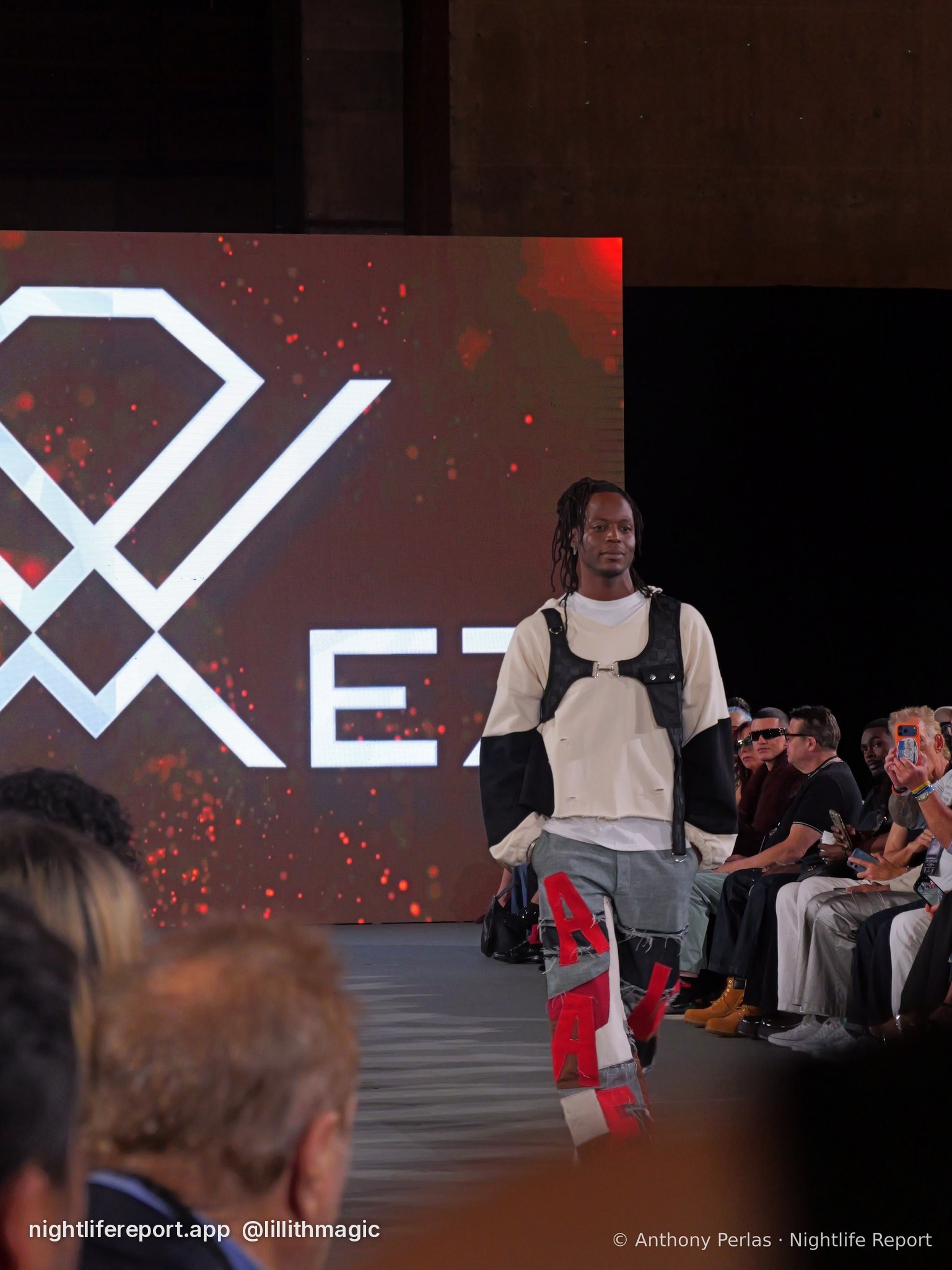 Dimez look 2 on the runway at The Bureau Fashion Week LA, Day 1 Opening, Oct 2026