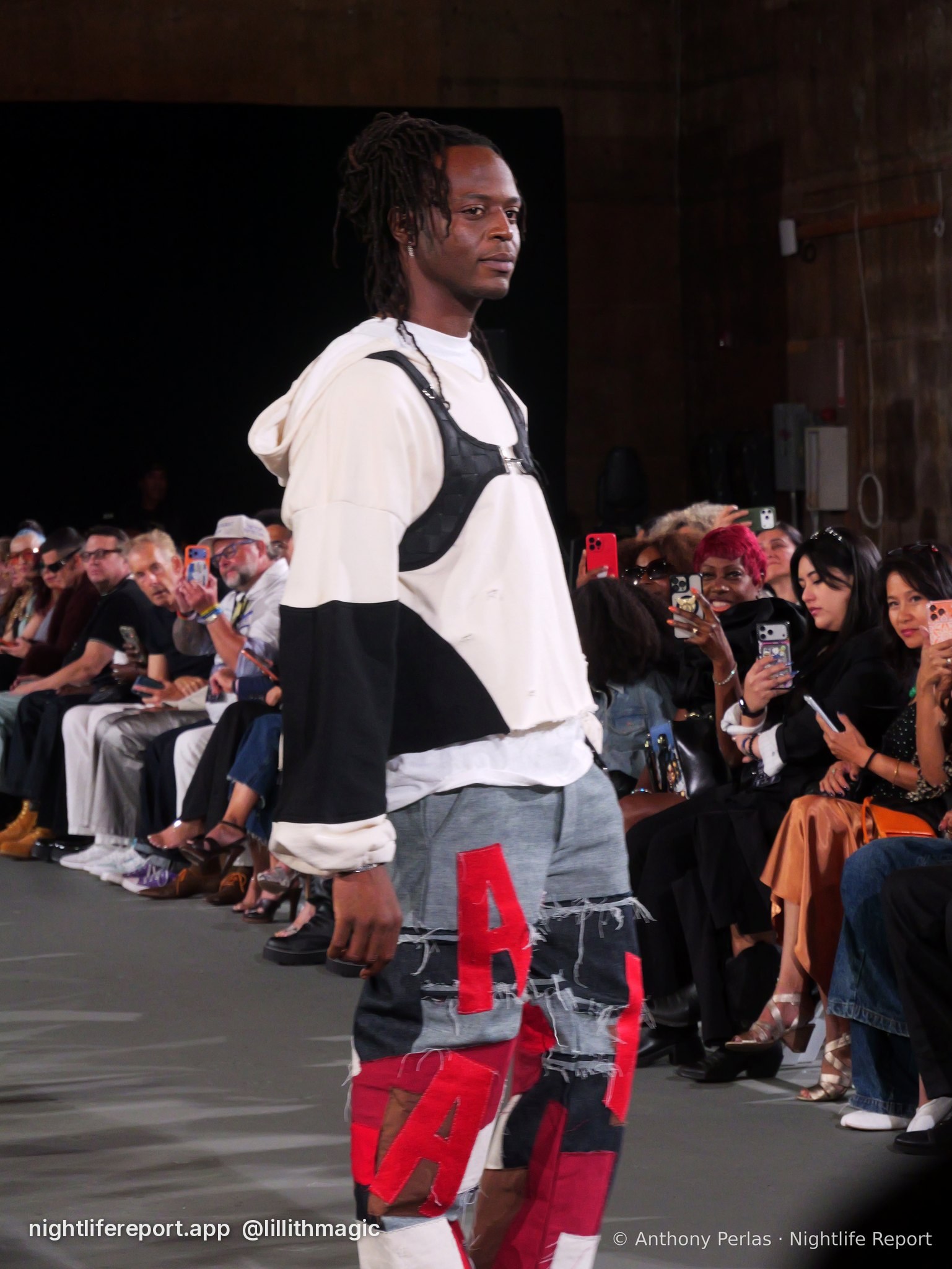 Dimez look 3 on the runway at The Bureau Fashion Week LA, Day 1 Opening, Oct 2026