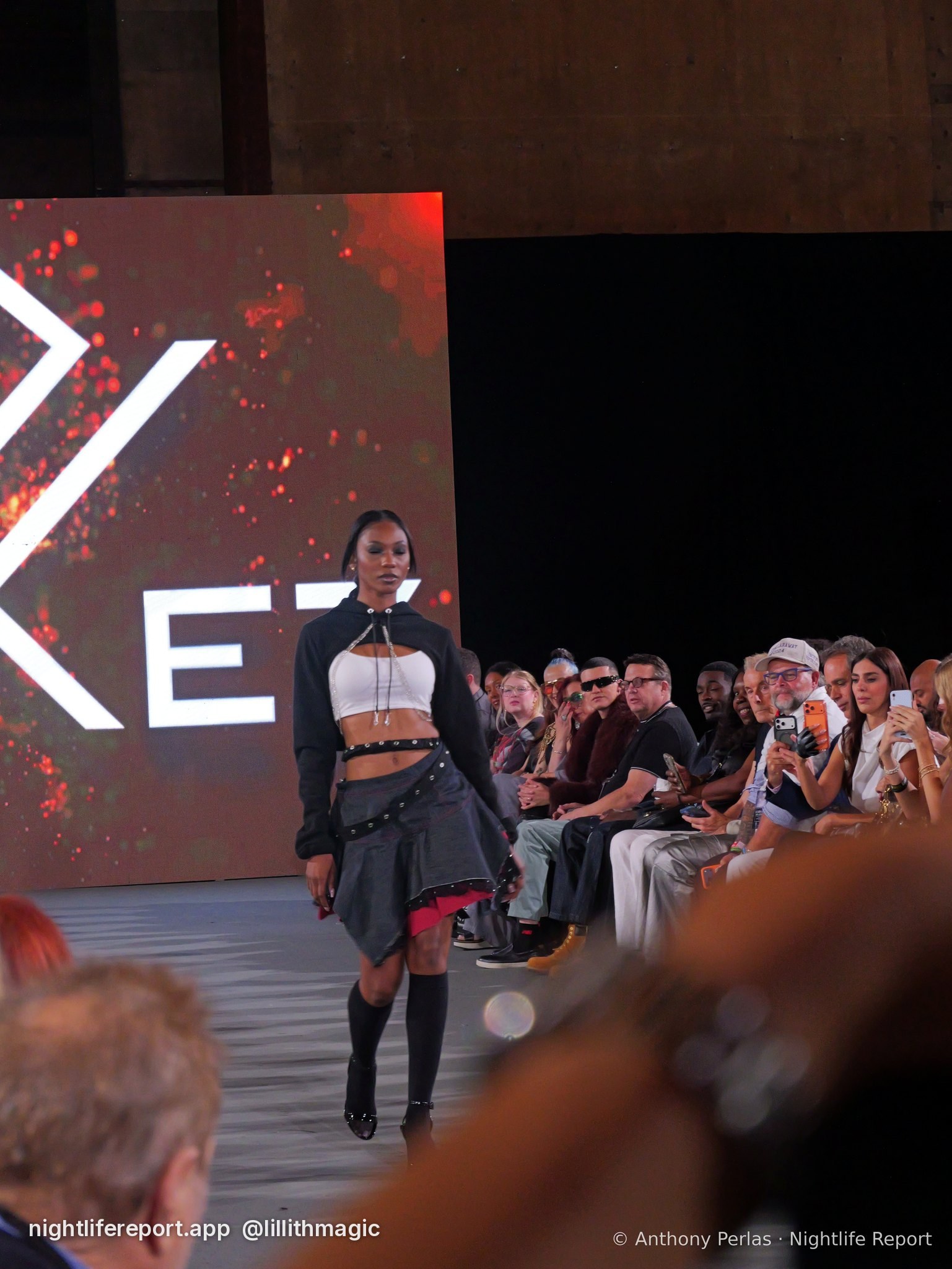 Dimez look 4 on the runway at The Bureau Fashion Week LA, Day 1 Opening, Oct 2026