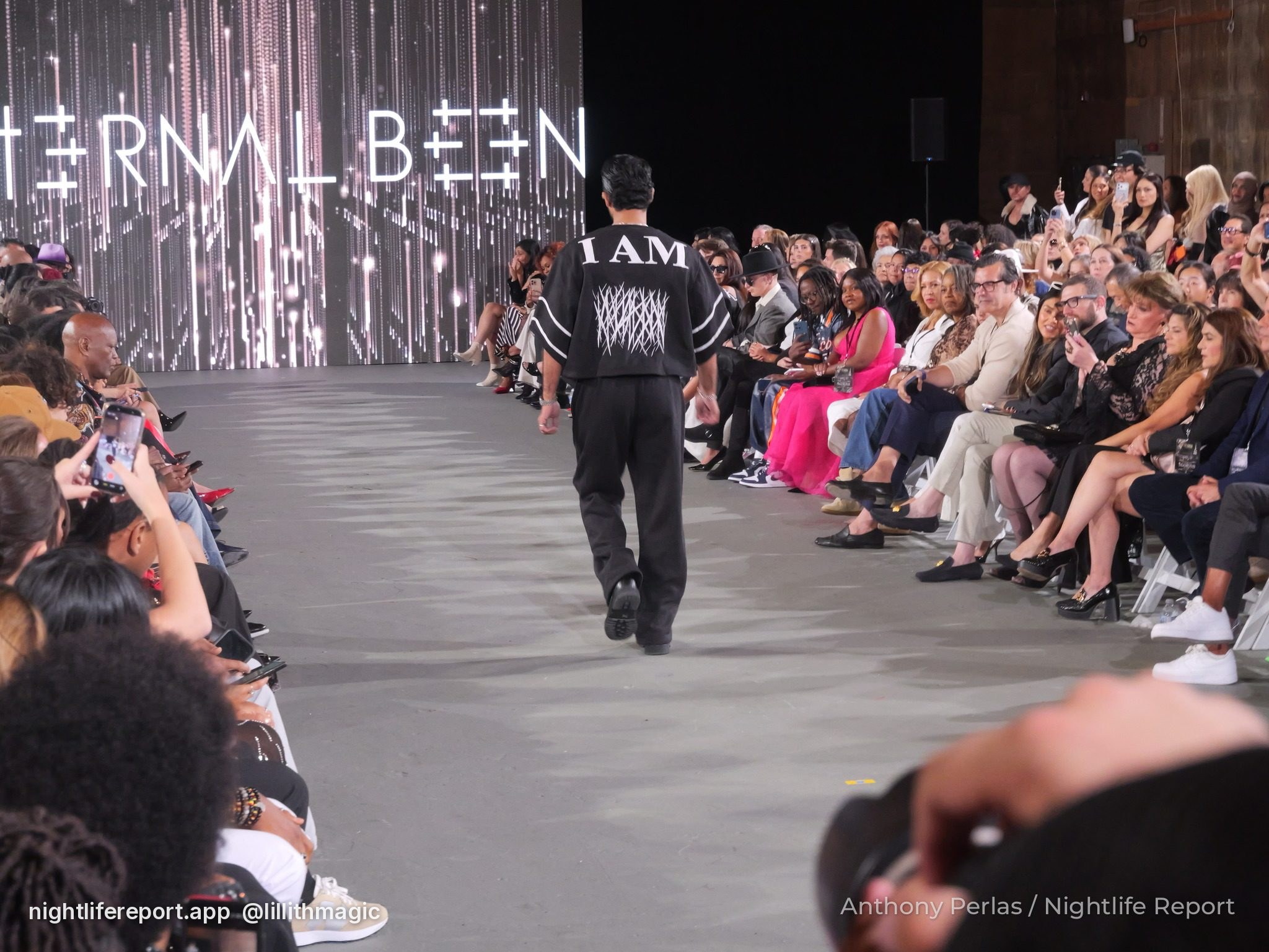 The Eternal Been runway at The Finale of The Bureau Fashion Week LA