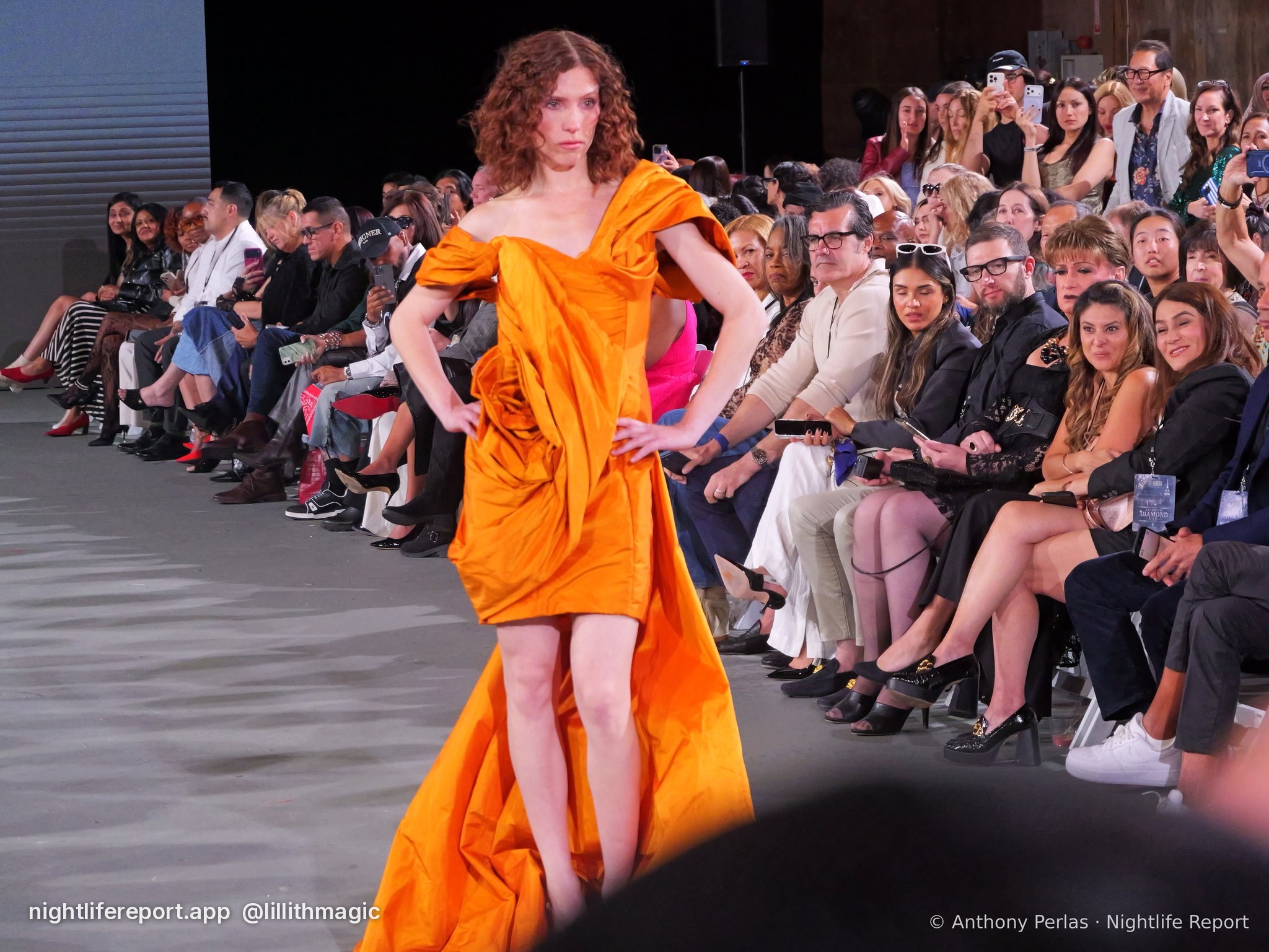 Justin Zachary look 5 on the runway at The Bureau Fashion Week LA, Day 2 Finale, Oct 2026