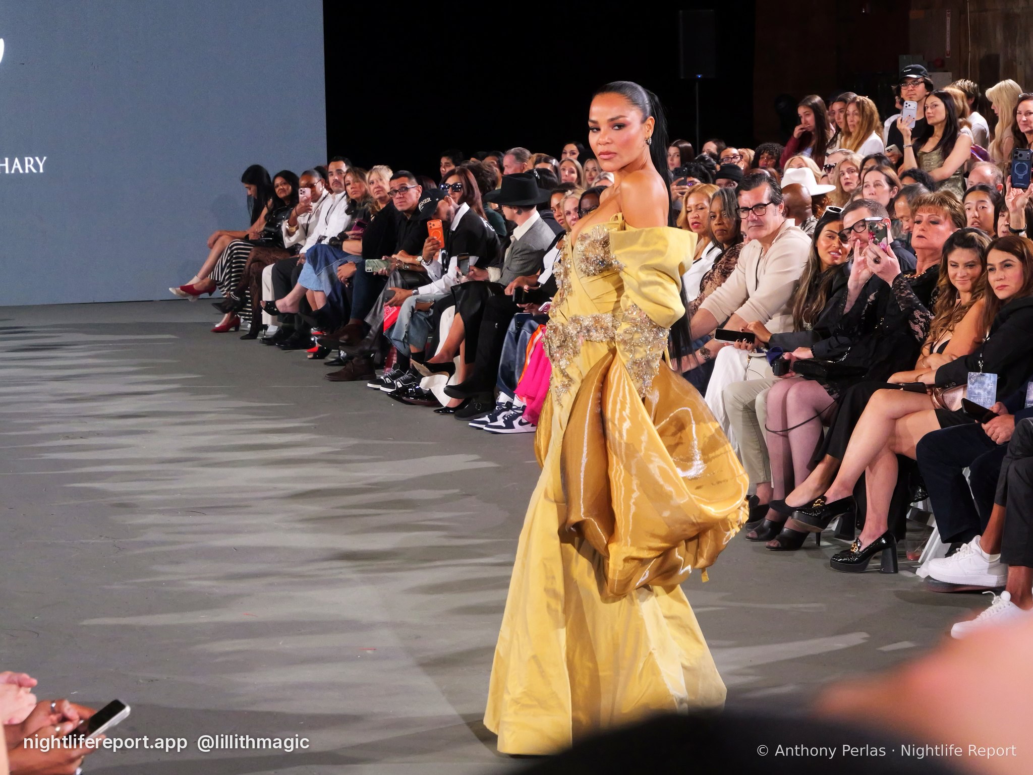 Justin Zachary look 8 on the runway at The Bureau Fashion Week LA, Day 2 Finale, Oct 2026
