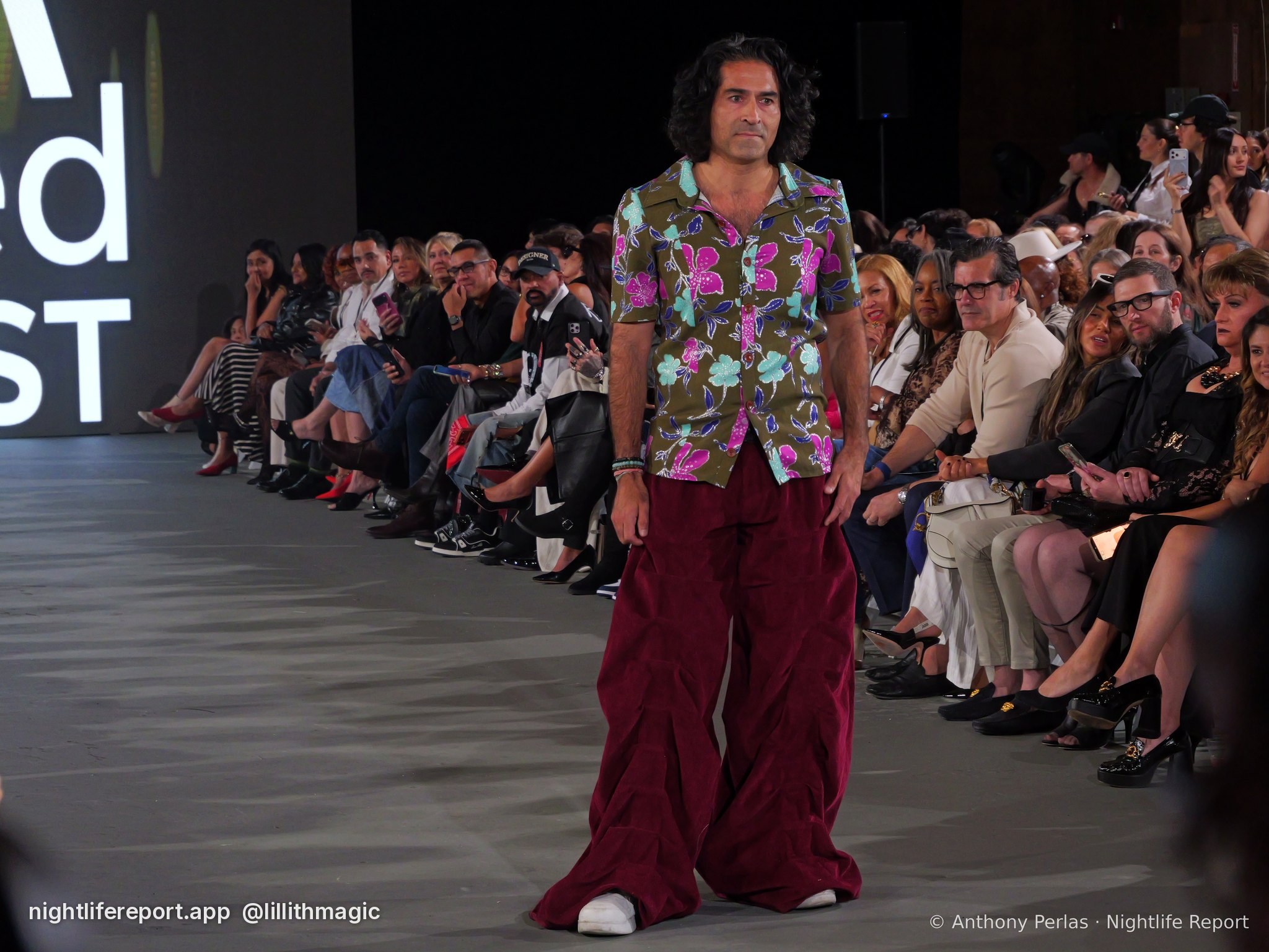 Naked Sewist (Doug Chinery) look 7 on the runway at The Bureau Fashion Week LA, Day 2 Finale, Oct 2026