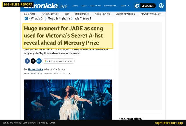 JADE's 'Angel of My Dreams' soundtracks Kylie's VS reveal