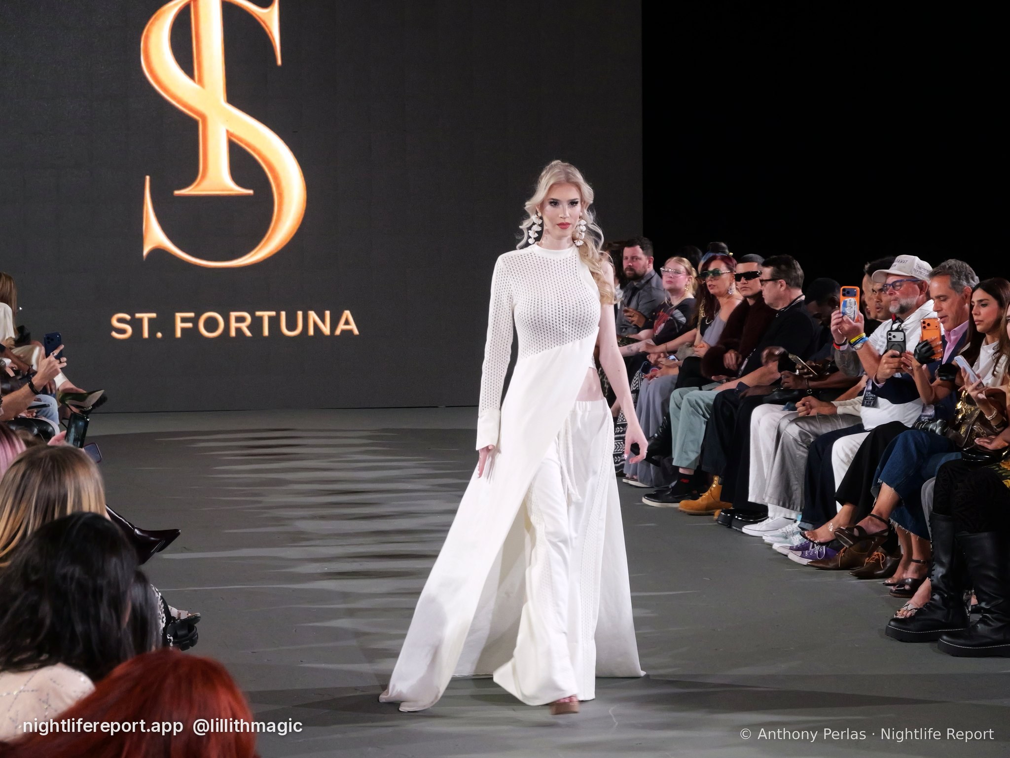 Saint Fortuna look 8 on the runway at The Bureau Fashion Week LA, Day 1 Opening, Oct 2026