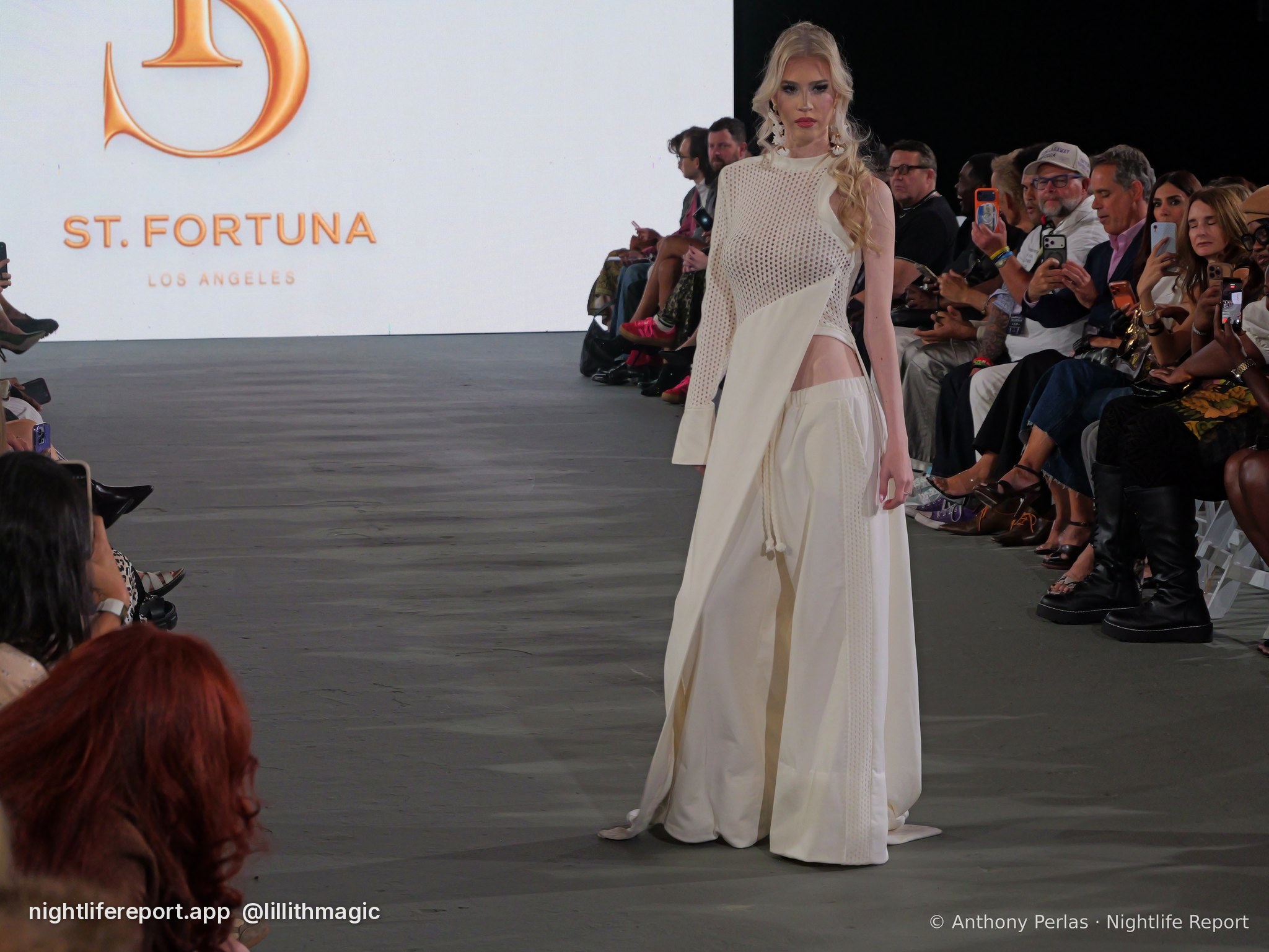 Saint Fortuna look 9 on the runway at The Bureau Fashion Week LA, Day 1 Opening, Oct 2026