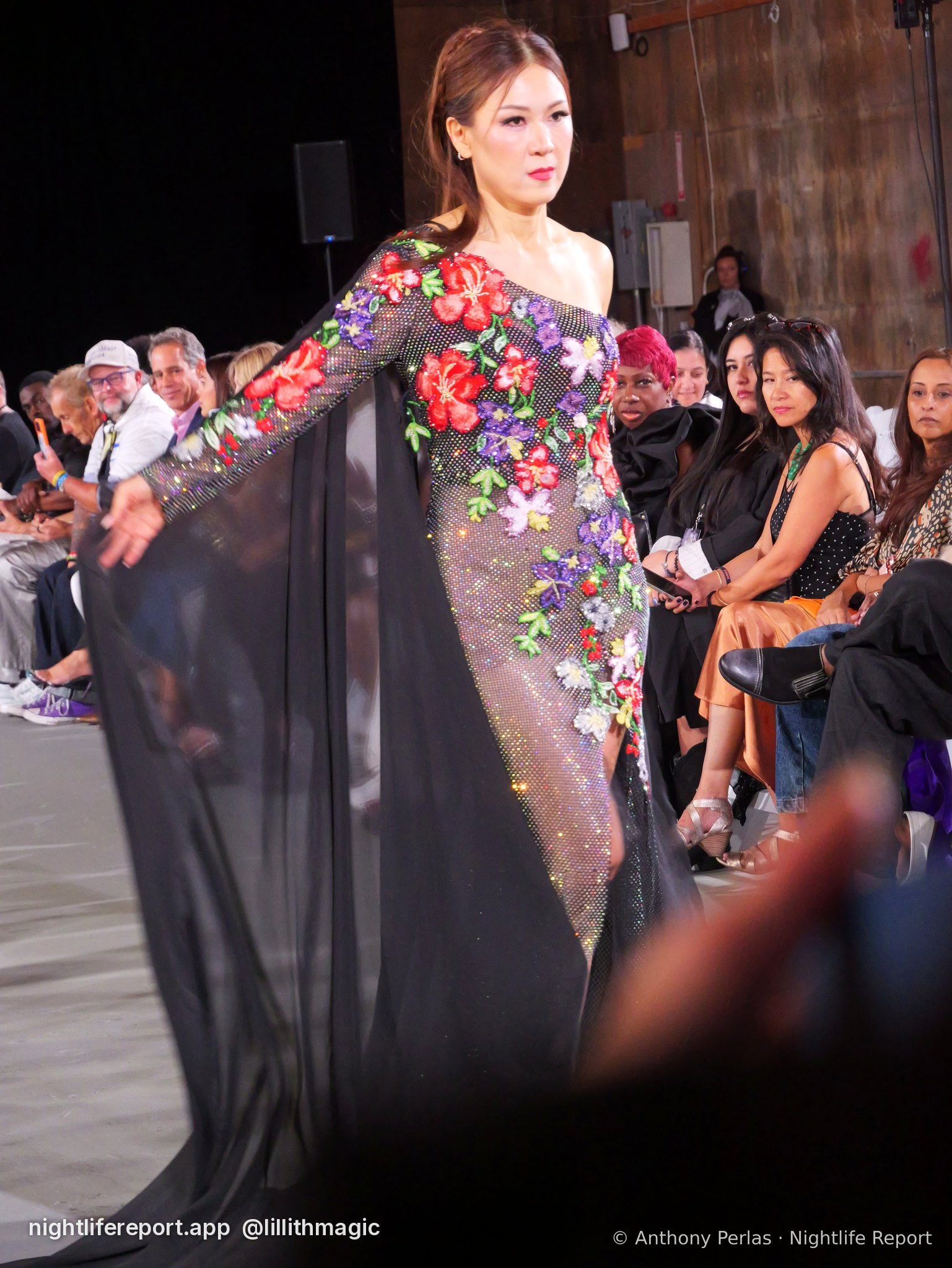 Toshimi Pacumbala look 7 on the runway at The Bureau Fashion Week LA, Day 1 Opening, Oct 2026