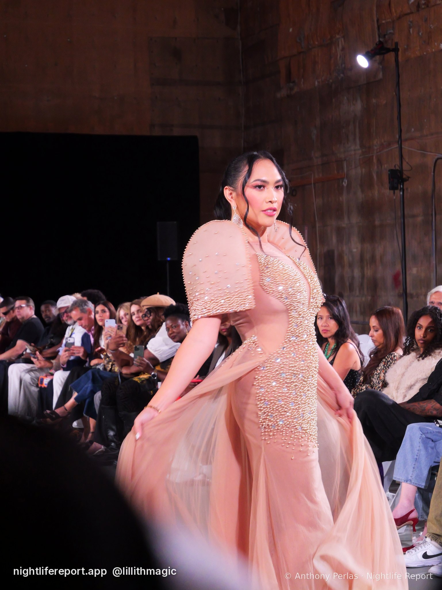 Toshimi Pacumbala look 10 on the runway at The Bureau Fashion Week LA, Day 1 Opening, Oct 2026