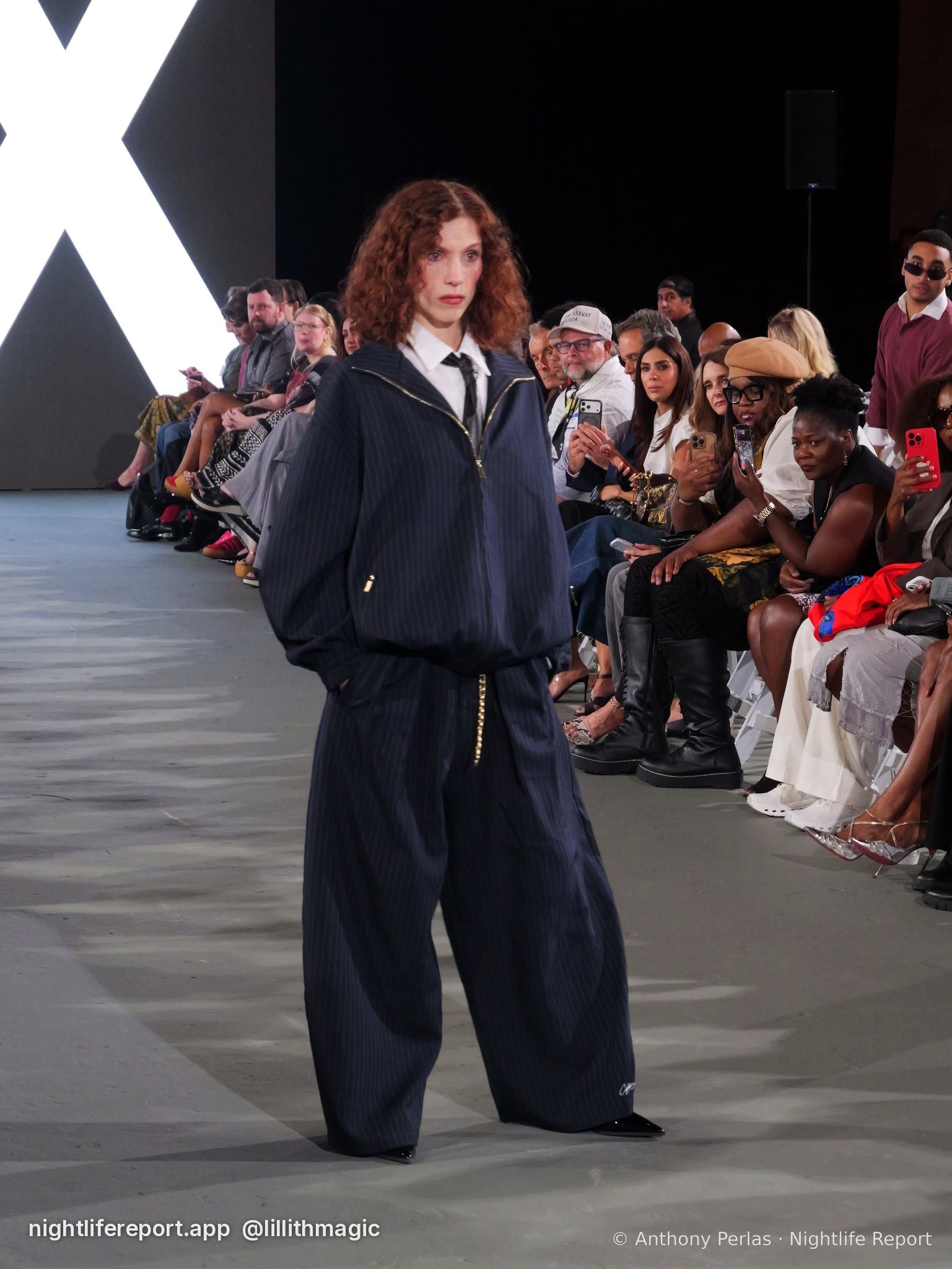X-X Co. look 5 on the runway at The Bureau Fashion Week LA, Day 1 Opening, Oct 2026